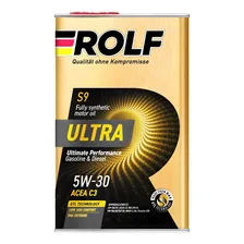 Масло синтетическое Rolf Ultra SAE 5W-40 ACEA A3/B4 4 л