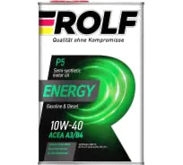 Отзывы о моторном масле Rolf Масло Energy 10W-40 SL/CF 4 л 322227