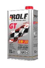 Масло моторное ROLF GT A3/B4 5W30, синтетика, 1 литр 322619