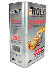 ROLF ULTRA 5w-30 ACEA C3 (VW 504/507) 4л (железная)