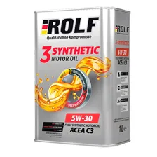 Масло моторное ROLF 3-Synthetic 5W-30 ACEA C3 4л