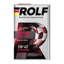 Масло моторное ROLF GT 5W40 синтетика 4 л 322229