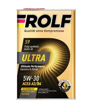 ROLF ULTRA 5W30 ACEA A3/B4 4л (железная)