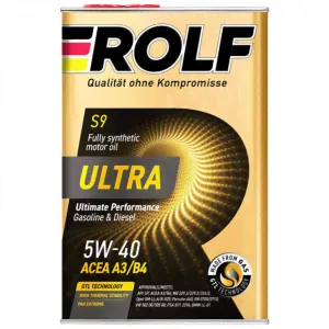 ROLF Ultra SAE 5W-40 (4л) ACEA A3/B4 API SP-0