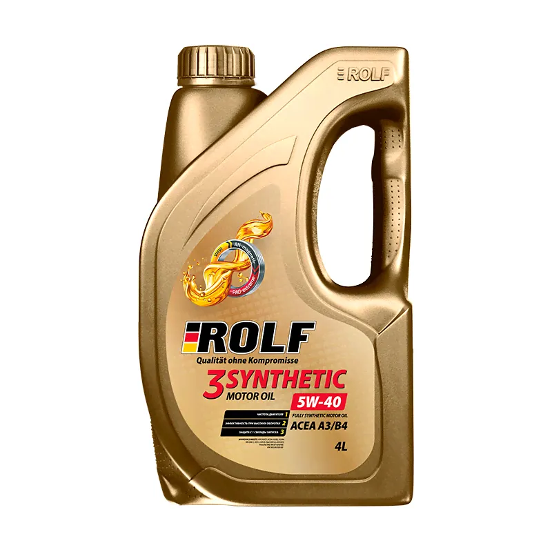 ROLF 3-Synthetic 5W40 A3/B4, 4л