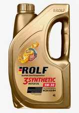 Масло мотор. ROLF 3-SYNTHETIC SAE 5W30 ACEA C3 (4 л)