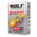 ROLF 3-SYNTHETIC SAE 5W-40 ACEA A3/B4