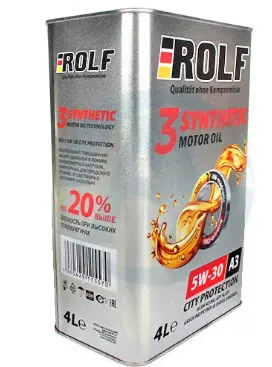 ROLF ULTRA 5w-30 ACEA C3 (VW 504/507) 4л (железная)