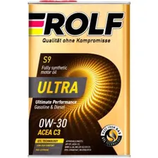 Моторное масло ROLF Ultra 0W30 C3 SP 4л синт жесть 322942
