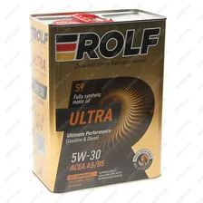 Масло моторное Ultra A5B5 5W30 синт.4л ROLF (323147)