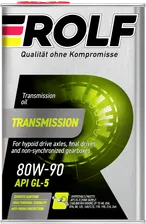 322243 ROLF Масло трансмиссионное минеральное ROLF Transmission 80W-90, GL-5 4л