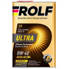 Моторное масло ROLF ULTRA 5W-40 ACEA A3/B4 API SP, 4л