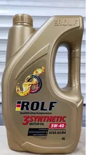 ROLF 322731 3-synthetic синт. 5w40 4л a3/b4 (4шт/уп) пластик