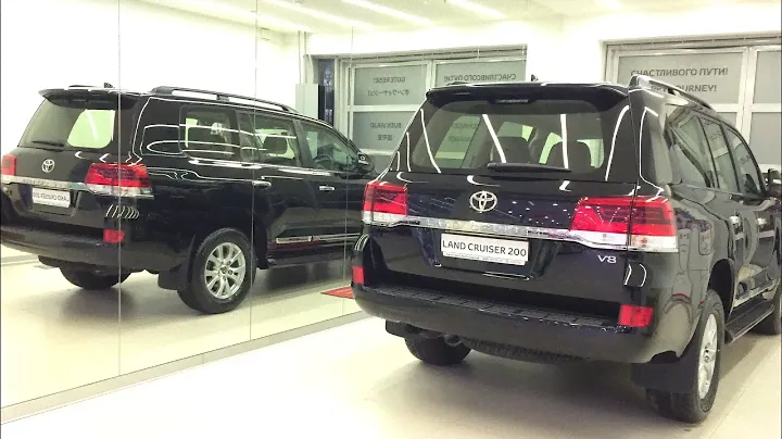 LAND CRUISER Внедорожник 4x4 | TOYOTA В Чёрном ЦВЕТЕ | ОБЗОР 360 ТОЙОТА РОЛЬФ | NEW CAR