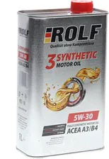 Масло моторное ROLF 3-SYNTHETIC 5W-30 1л 322550
