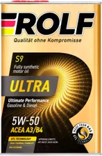 Масло мотор. Rolf Ultra 5w50 A3/B4 SN/CF синт. 4л (1/4)