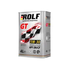 Масло моторное ROLF GT 5W-30 ACEA A3/B4 4л