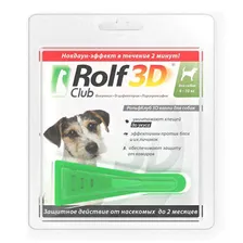 Rolf Club 3D Капли от блох и клещей для собак от 4 до 10 кг