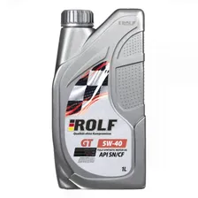 Масло моторное 5W40 SN/CF ROLF GT 1л синтетическое пластик Артикул: 322437