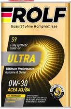 Моторное масло ROLF Ultra 0W-30 A3/B4 SL/CF 4л