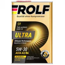 ROLF Ultra SAE 5W-30 (4л) ACEA A3/B4 API SP
