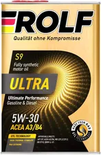 ROLF Ultra S9 5W-30 A3/B4 SP 4л металл (323105) в Москве