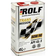 Масло трансмис. ROLF SAE 80w90 API GL-5 4л. (4шт.)