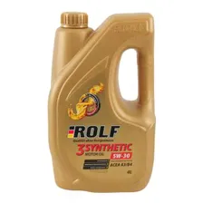 Масло моторное ROLF 3-SYNTHETIC 5W30 синтетика 4 л 322733