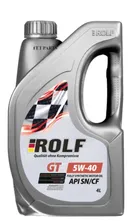 322229 ROLF Масло ROLF GT 5W-40 синт. API SN/CF 4л