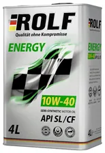 322227 ROLF Моторное масло Rolf Energy SL/CF 10W40 4 л