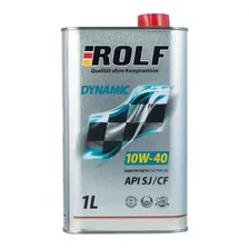 Моторное масло Rolf Dynamic Diesel 10W-40 CI-4/SL полусинтетика, 1 л
