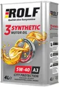 ROLF 3-SYNTHETIC 5W40 A3/B4 синт 4л (4 в уп)