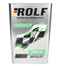 Масло моторное ROLF ENERGY 10W-40 SL/CF п/синт. 4л